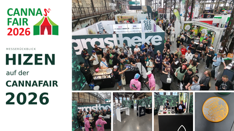Cannafair 2026 Düsseldorf: Rückblick Stand B350 | HIZEN