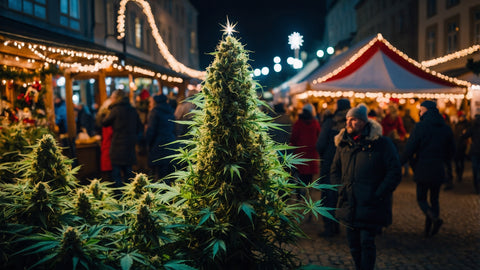 HIZEN Vaporizers auf dem Highnachtsmarkt Frankfurt 2024