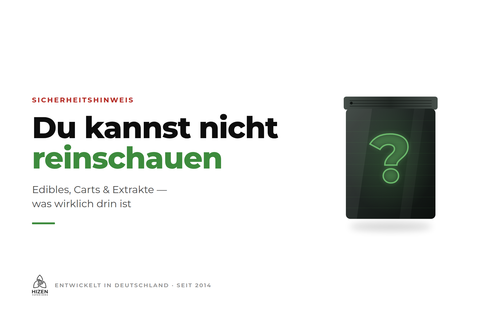 Edibles & Carts: Was wirklich drin ist | HIZEN