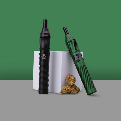 HIZEN Stilus Vaporizer in Schwarz und Grün