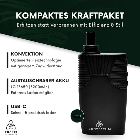 HIZEN Convectum Kräuterverdampfer