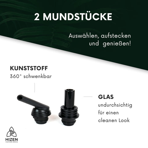 HIZEN Convectum Vaporizer mit Mundstücken