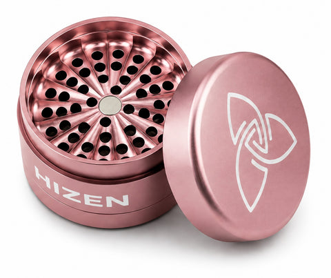 Grinder Alu ohne Zähne – Silber 6,3 cm