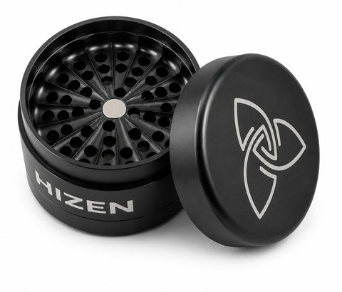 Grinder Alu ohne Zähne – Silber 6,3 cm